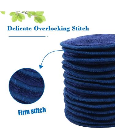 Kinhwa Slimming Pads - 14 Washable & Reusable Microfiber Makeup Remover Towels | Soft Sustainable Facial Cleaning Cloths - Buy Online on GoSupps.com