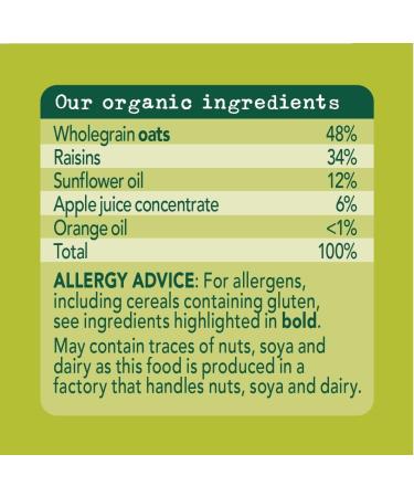 Organix Goodies Organic Appe and Orange Soft Oaty Bars 30 g (Box of 50) - Buy Online on GoSupps.com