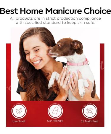 Modelones Gel Nail Polish 6 Colors White Glitter Winter Gel Nail Kit Sparkle Candy Cane Burgundy Dark Rose Champagne Silver Soak Off U V Gel Nail Art Manicure DIY Valentine s Day Gifts for Women Glitter Silver - Buy Online on GoSupps.com