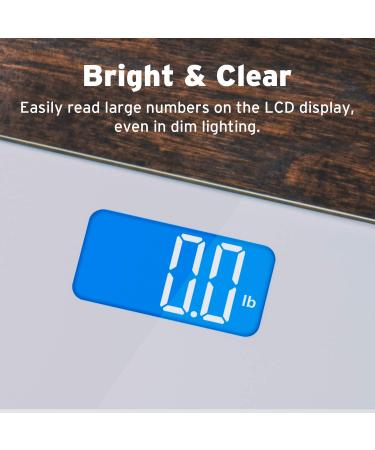 Etekcity Digital Bathroom Scale | Large Blue LCD Display | High Precision | 400lb Capacity - Buy Online on GoSupps.com