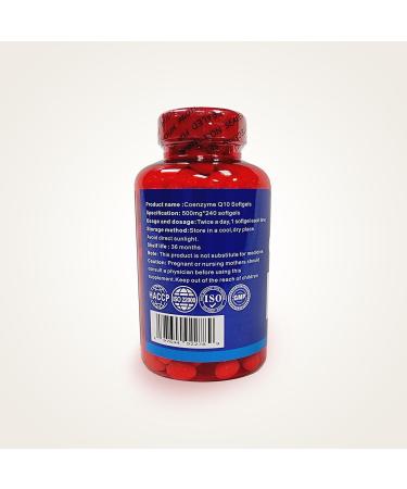 Qunol CoQ10 210mg Softgels - Ultra Antioxidant for Heart Health & Energy - 240 Count 120 Days Supply - Buy Online on GoSupps.com