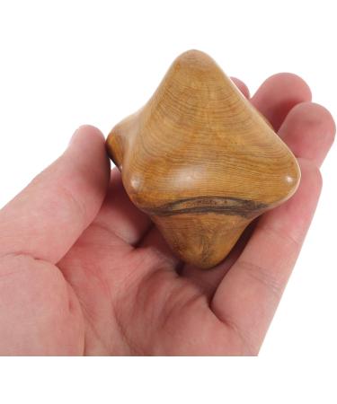 Hexagonal Hand Massage Ball - Wooden Palm Acupuncture & Trigger Point Relief Tool for Circuit Exercises | Gatuida - Buy Online on GoSupps.com