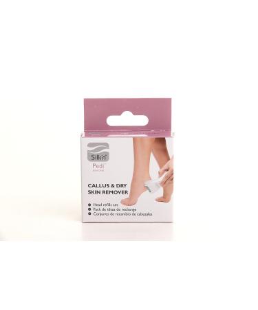 Silkn Pedi Callus & Dry Skin Remover - 2 Count (Pack of 1) | Effective Foot Care Solution - Buy Online on GoSupps.com