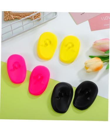 Baluue Professional Ear Protectors 3 Pairs Dye Earmuffs Coloring Ear Cover Shield Waterproof Cap - Buy Online on GoSupps.com