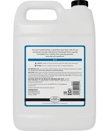 Weiman Hardwood Floor Cleaner and Polish Combo Pack - 128oz Cleaner + 32oz Polish | High-Traffic, Natural Shine, Removes Scratches | Protects Floors with Protective Layer - Buy Online on GoSupps.com