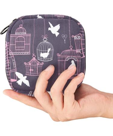 Shop Stylish Bird Cages & Women's Storage Bags | Pigeon Cage Menstrual Pad & Cup Bags for Teen Girls - Buy Online on GoSupps.com