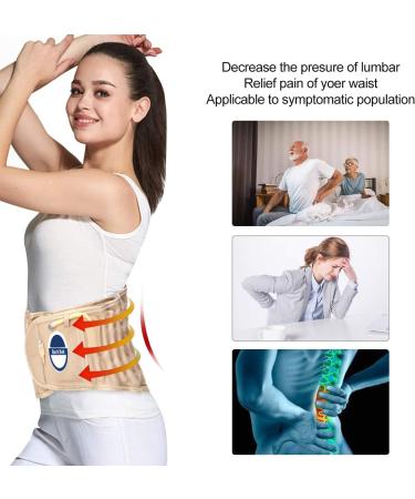 WL Decompression Back Belt - Lumbar Support & Pain Relief for 29-49 - Buy Online on GoSupps.com