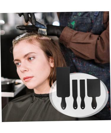 FOMIYES 3 Sets Hair Coloring Board Hair Dye Tint Brush Balayage Paddle Board Hair Coloring Tool Balayage Board and Paddle Nursing Hairstylist Board Diy Plate Bangs Plastic High Gloss Board - Buy Online on GoSupps.com
