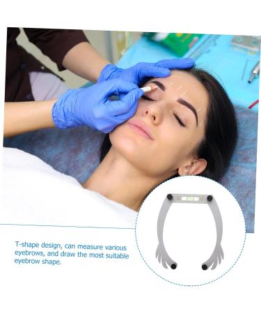 Beavorty 4pcs white eye brow shaping kit white outfit eyebrow shaping kit suite foldable eyebrow line - Buy Online on GoSupps.com