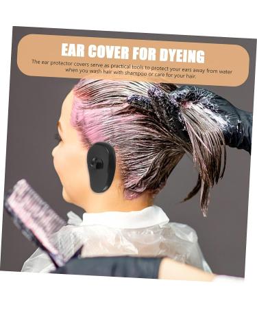 GLEAVI 12 Pcs Hair Dye Earmuffs | Black Ear Cuff | Silica Gel | Baking Oil Shawl | Pack of 7.5x5cmx3pcs | Assorted Colorsx3pcs - Buy Online on GoSupps.com