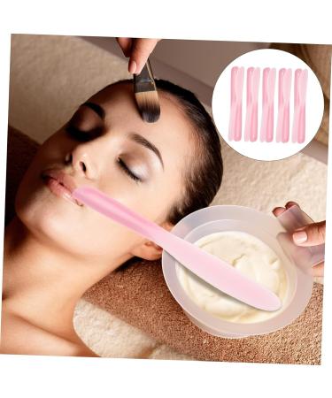 WOONEKY 10pcs Tool Stick Cosmetics Tool Makeup Plate Mixer Mini Pp re-usable 20.5x3x0.6cm Pink - Buy Online on GoSupps.com