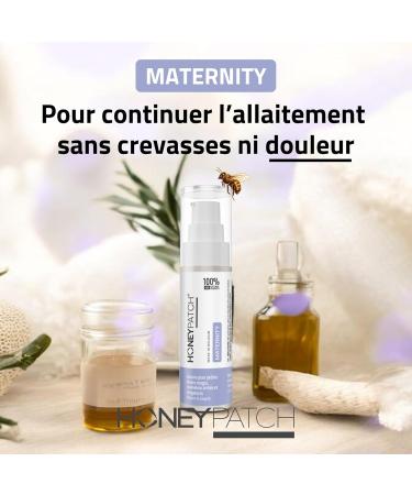 HONEY PATCH - Edible nursing balm for mom and baby - Cracks irritated nipples and stretch marks - Medical beeswax and organi - Buy Online on GoSupps.com