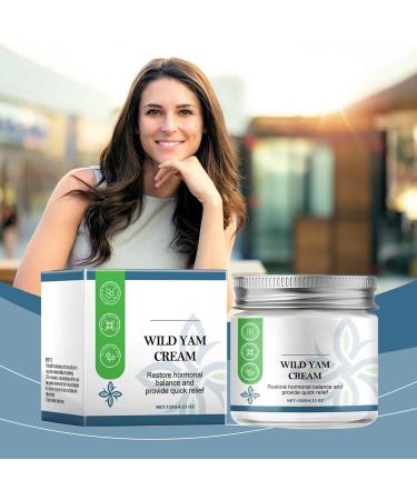 Women's Facial Cream | Yam Cream for Skin | Hydrating Face Cream for Women |This Cream Helps Keep the Skin Hydrated and Refreshed Providing Luxurious and Effective Addition to Any Skincare 120g - Buy Online on GoSupps.com