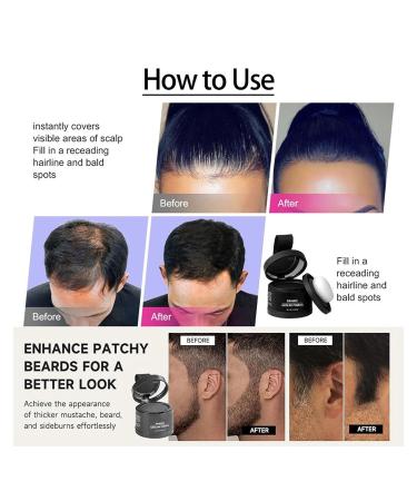 Constituent Hair Color Powder & Magic Root Touch Up - Instant Conceal for Women & Men | Enhance Hairline (Dark Blonde) - Shop Internationally - Buy Online on GoSupps.com