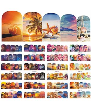 dijiusidy Nails Stickers Fashion Maple Leaf Pumpkin Decals Manicure Tools Sliders Decor Adhesive Fruit Elements Decorations 864 BN863 BN863 864 - Buy Online on GoSupps.com