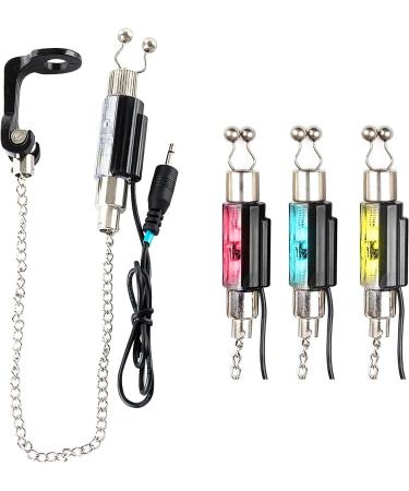 Discoball Bite Indicator - LED Fishing Tool with Sound 3 Sensitivity Modes 4 Tones 5 Loudness Levels No Battery Required - Set of 3 Accessories for Optimal Fishing Experience - Buy Online on GoSupps.com