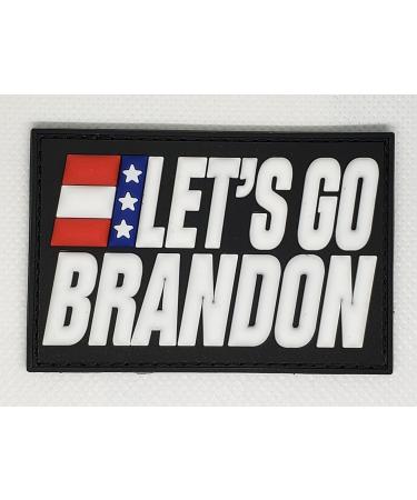 Secret Squirrel Challenge Coins Let's Go Brandon Patch - PVC - 3x2 inches  Hook-and-Loop Backing LGB FJB Morale Patch
