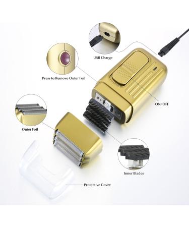 Bestauty Electric Razor Kit | 3-in-1 Cordless Hair Trimmer & Nose Trimmer | USB Rechargeable Men's Foil Shaver Set | Ideal Gifts for Him - Buy Online on GoSupps.com