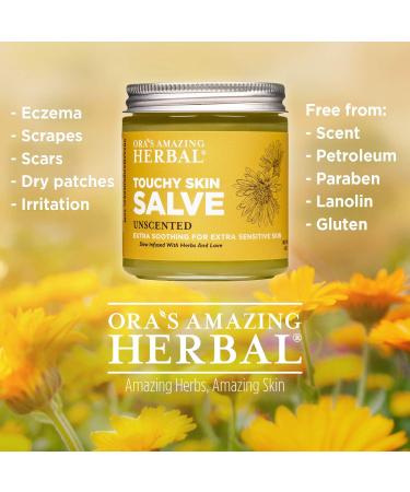 Buy Ora's Amazing Herbal Unscented Moisturizer Travel Set - Eczema & Sensitive Skin Salve Body Butter & Body Oil - Travel Size - Buy Online on GoSupps.com