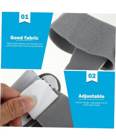 Healeved 6 Pcs Valgus Thumb Splints | Silicone Hallux Bunion Socks & Toe Spacer Set - Buy Online on GoSupps.com