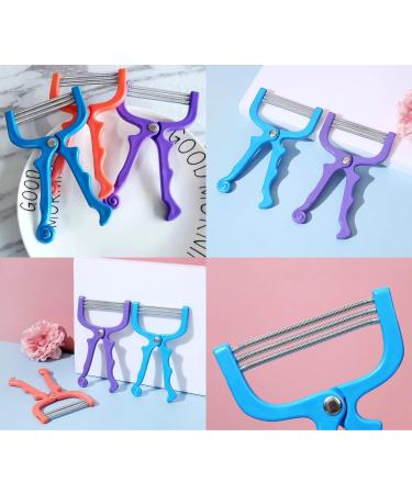 2-Piece Facial Hair Remover Handheld Spring Beauty Epilator Tool - Random Color - Buy Online on GoSupps.com