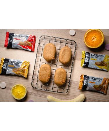 Science in Sport GO Energy Bakes Lemon Flavour - High Carb Soft-filled Energy Snack - 12 Bars (30g Carbs Each) - Pack of 12 - Buy Online on GoSupps.com