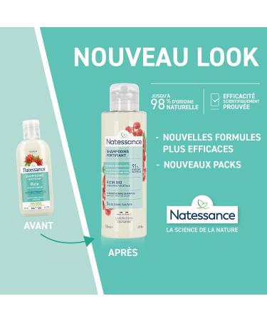Natessance shampooing r parateur fortifiant huile de ricin 100ml - Buy Online on GoSupps.com