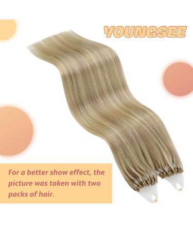 Youngsee Microring Extensions - 35cm Real Hair Blond Loop Extensions 1g & 50g Options #16/25 #P16/22 - International Shipping - Buy Online on GoSupps.com