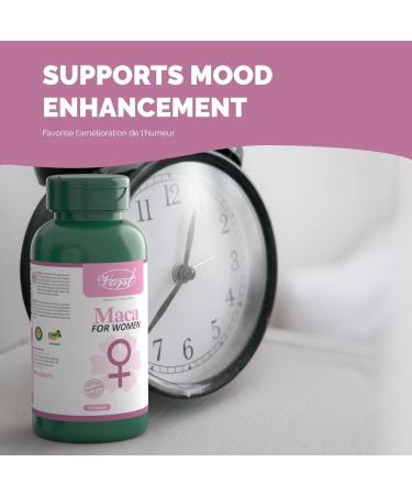 VORST Maca for Women 90 Vegan Tablets | Black Peruvian Maca Root Supplement | Hormones Balance | 1 Bottle 90 count (Pack of 1) - Buy Online on GoSupps.com