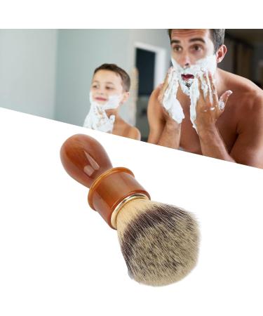 Portable Men's Razor Brush - Ergonomic Facial Care Tool with Soft Bristles & Resin Handle for Thorough Cleaning - Buy Online on GoSupps.com
