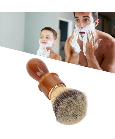 Premium Men's Shaving Brush - Ergonomic Resin Grip for Salon & Home Use | Soft Hair Razor Brush for Facial Care - Buy Online on GoSupps.com