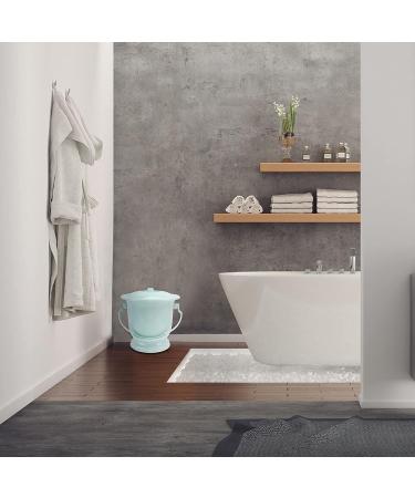 Urinating Potty with Lid Handle Thickened Portable Household Urinal with Lid Urine Pots Urine Bucket Potty Urinal Bottle for Home Outdoor Travel Camping-Blue - Buy Online on GoSupps.com