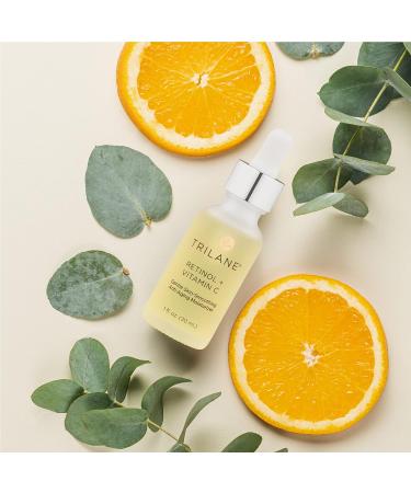 Trilane Retinol + Vitamin C with Squalane - Anti-Aging Serum for Soft, Smooth, Radiant Skin - 1 fl. oz - Buy Online on GoSupps.com