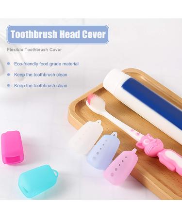 Toothbrush Headgear | Silicone Electric Toothbrush Protective Cap for Home & Travel (Green) - Shop Now! - Buy Online on GoSupps.com