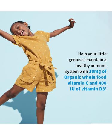 Organic Kids+ Probiotics with Vitamin C & D - Berry Cherry Flavor  30 Chewables - Gluten  Dairy & Soy Free Immune & Digestive Health Supplement by Garden of Life - Buy Online on GoSupps.com