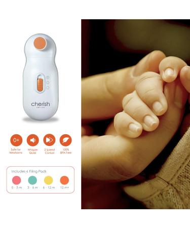 Electric Baby Nail File Trimmer - Safe Infant and Toddler Nail Care | Baby Grooming Kit - Buy Online on GoSupps.com