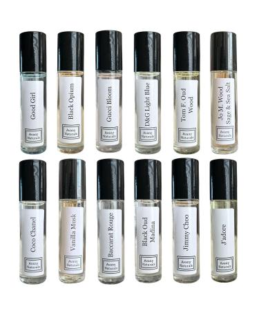 Avany Set of 3 Men Type Fragrance Oil - Compare To Creed.A Compare To Polo.B Compare To Issey.M - Mens Roll On Body Oil Alcohol Free & Concentrated Cologne Man Fragrance Samplers - Buy Online on GoSupps.com