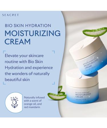 Buy SEACRET Bio Skin Hydration Face Cream - Rich Moisturizer with Dead Sea Minerals for Ultimate Nourishment & Hydration | 1.7 FL.OZ Gel-Cream - International Shipping Available - Buy Online on GoSupps.com