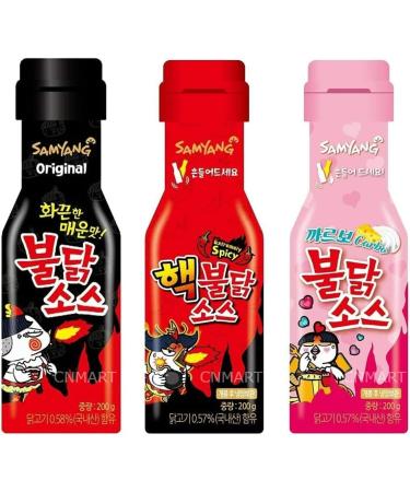 Samyang Hot Chicken Ramen Buldak Instant Noodles Self Customise (Pack of 10 + 1 Optional Sauce) - Buy Online on GoSupps.com