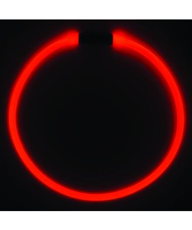 NiteHowl LED Safety Chain - Classic Adjustable Red | Enhance Night Visibility & Safety - Buy Online on GoSupps.com