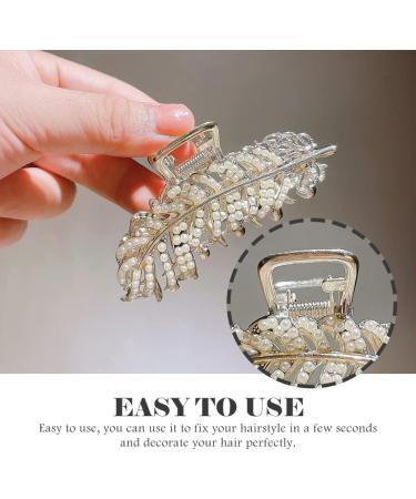 POPETPOP grip barrettes for girls girl hair clips girls barrettes for hair Large Hair Clips Girl Hair Accessory Girl Hair Clasp Hair Claw Clamp Hair Jaw Hair Clamp Claw big hairpin Miss paw - Buy Online on GoSupps.com