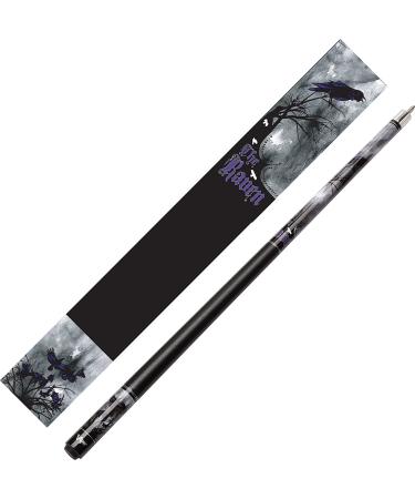 Viper Underground 2-Piece The Raven Billiard/Pool Cue - 58-Inches, 19-Ounce - Buy Online on GoSupps.com