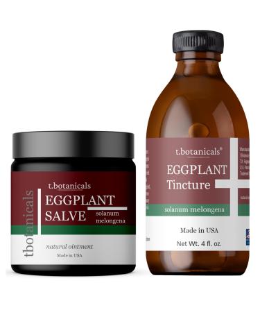 t.botanicals Eggplant Salve and Tincture Bundle for Skin Cell Support Bundle - Buy Online on GoSupps.com
