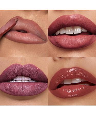  Tyinerc Lip Pencil and Lip Gloss Set - Long-Lasting Pencil | Lip Contour - For Shopping Travel Business Trips Stage Dates Gatherings and Holidays - Buy Online on GoSupps.com