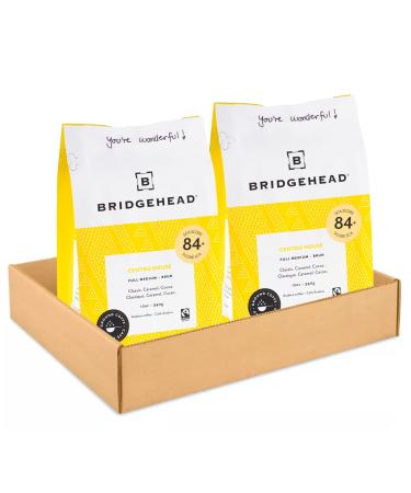 Bridgehead Coffee- Centro House- 2 pack | Full Medium Roast Coffee | Ground Coffee | 340 g - 12 oz each pack | Organic | Fairtrade | Sustainable | proudly Canadian Centro House 680 g (Pack of 1)
