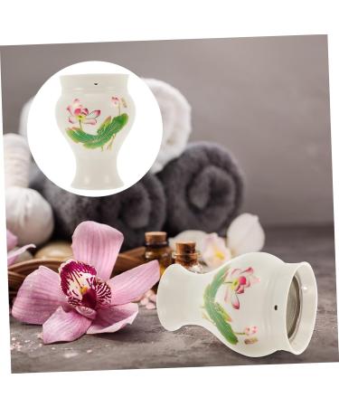 Healvian Ceramic Gua Sha Cup - 1stk Porcelain Massage Tool for Health & Wellness | Moxibustion Vessel 11.7x8.5cm Green - Buy Online on GoSupps.com