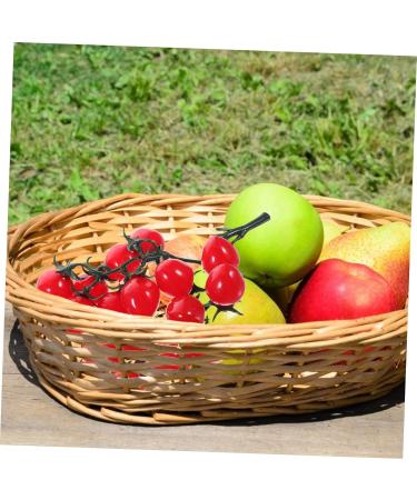 OUNONA String Simulated Cherry Tomatoes Artificial Cherry Tomato Fake Fruit Decorations Artificial Plants Garland Home Decor Mini Decor Realistic Plastic Cherry Tomatoes Party Decor Small Red 18X16CM - Buy Online on GoSupps.com