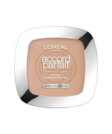 L'Oreal Paris L'Or al Paris - Perfecting Melting Powder - Enriched with Mineral Pigments & Hyaluronic Acid - All Skin Types - Perfect Match