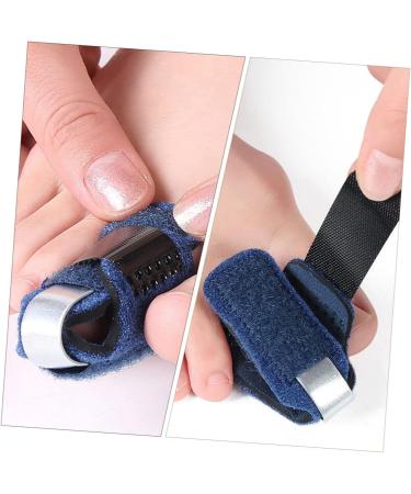 Hemoton 3pcs Toe Strap Retainer Holder Thumb Splints Finger Protector Sleeve - Toe Wraps for Hammer Toes, Trigger Finger Support, Big Toe Straighteners - Crooked Toe Splint - Buy Online on GoSupps.com