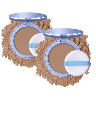 LXCJZY Matte Wet and Dry Powder Matte Perfection Pressed Powder Lasting Waterproof Makeup Pressed Powder Waterproof Long Lasting Finishing Powder Oil Control Face Pressed Powder (2PCS 06 10g) 2pcs 06 10 g (Pack of 1)